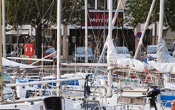  Pour séminaire à Caen, l'hôtel Mercure face au port de plaisance